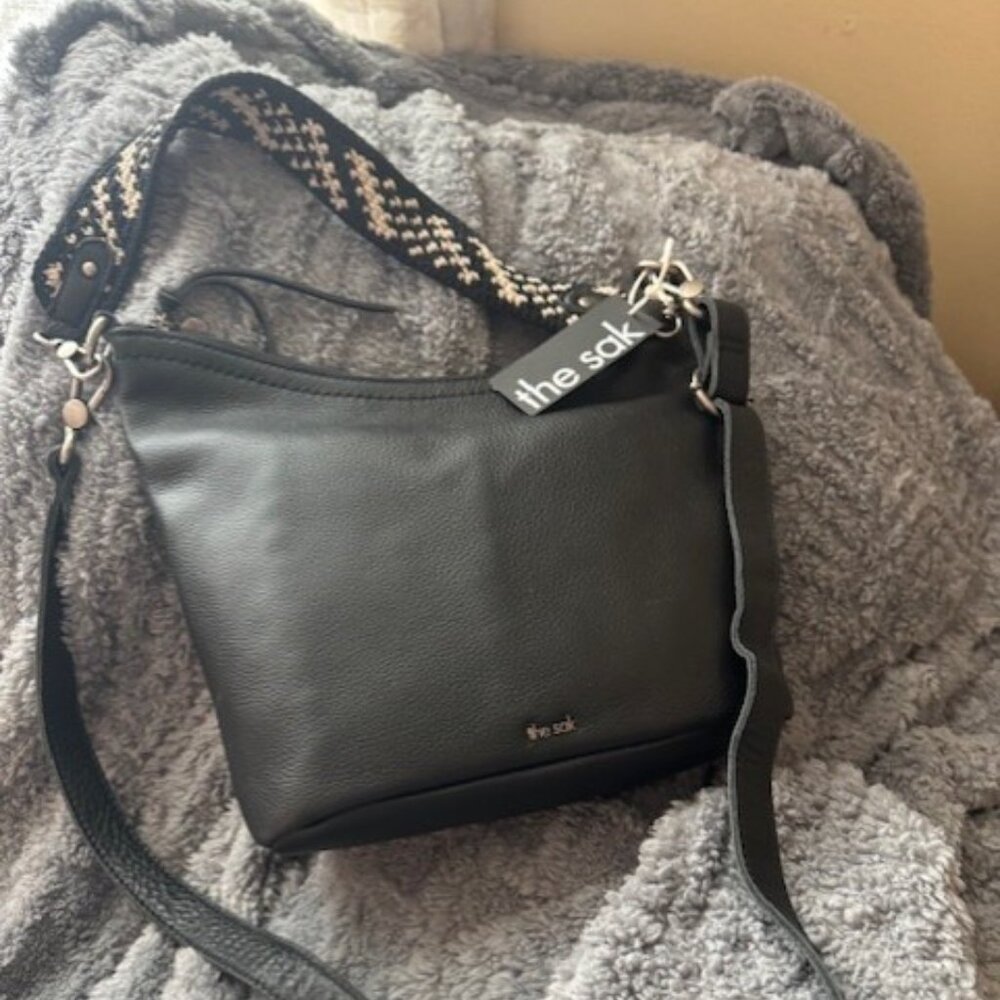 The Sak Jasmine Small Hobo in Black - new, with tags